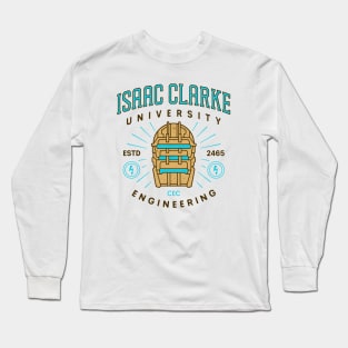 Isaac Clarke University Crest Long Sleeve T-Shirt